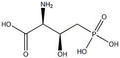 4-phosphothreonine 结构式