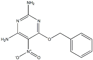 4-(benzyloxy)-2,6-diamino-5-nitropyrimidine 结构式