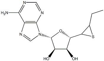 5'-S-propynyl-5'-thioadenosine 结构式