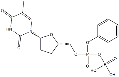 phenol deoxythymidine diphosphate 结构式