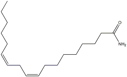 LINOLEICACIDAMIDE 结构式