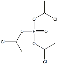 TRIS(ALPHA-CHLOROETHYL)PHOSPHATE 结构式