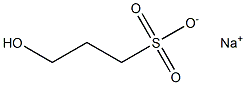 SODIUM3-HYDROXY-1-PROPANESULPHONATE 结构式