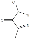 5-CHLORO-3-METHYLISOTHIAZOLONE 结构式