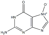 GUANINE7-N-OXIDE 结构式