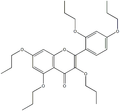 MORINPENTAPROPYLETHER 结构式