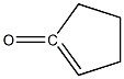 1-CYCLOPENTEN-2-ONE 结构式