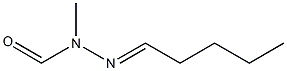 PENTANALMETHYLFORMYLHYDRAZONE 结构式