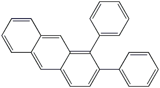 DIPHENYLANTHRACENE 结构式