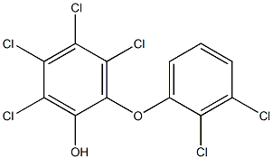 HEXACHLOROHYDROXYDIPHENYLETHER 结构式