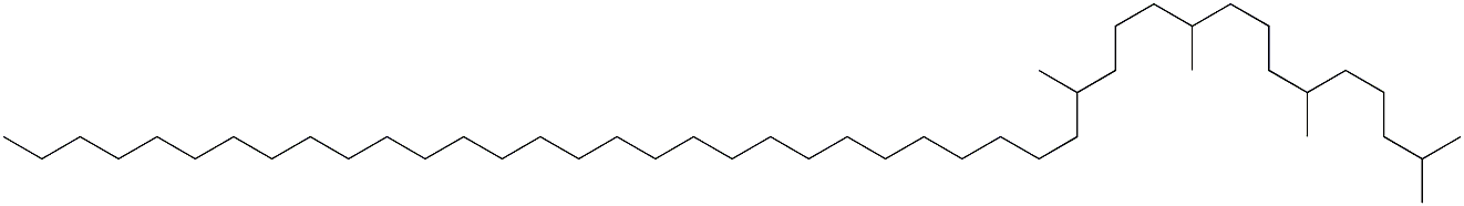 2,6,10,14-TETRAMETHYLNONADECANETETRACOSANE 结构式