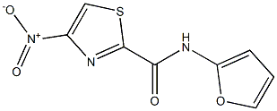 NITRO-FURYLTHIAZOLYLFORMAMIDE 结构式