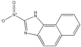 2-Nitronaphtho(1,2-d)imidazole 结构式