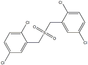 2,5-DICHLOROPHENYLMETHYLSULPHONE 结构式