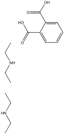 BIS(DIETHYLAMINE)PHTHALATE 结构式