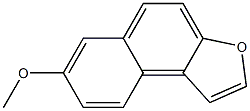 NAPHTHO(2,1-B)FURAN,7-METHOXY- 结构式