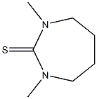 N,N'-DIMETHYLTETRAMETHYLENETHIOUREA 结构式