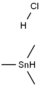 TRIMETHYLTINHYDROCHLORIDE 结构式