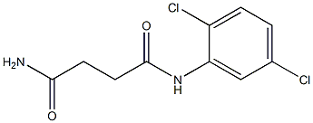 N-(2,5-DICHLOROPHENYL)SUCCINAMIDE 结构式