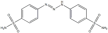 1,3-DI(4-SULPHAMOYLPHENYL)TRIAZENE 结构式