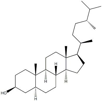 5-ALPHA-CAMPESTAN-3-BETA-OL 结构式