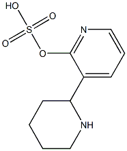 3-(2-PIPERIDYL)PYRIDYLSULPHATE 结构式