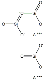 ALUMINIUM(III)SILICATE 结构式