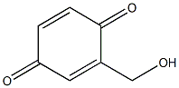 2-HYDROXYMETHYLQUINONE 结构式