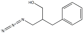 3-AZIDO-2-BENZYLPROPANOL 结构式