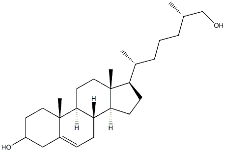 (25S)-26-HYDROXYCHOLESTEROL 结构式