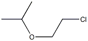 2-ISOPROPOXYETHYLCHLORIDE 结构式