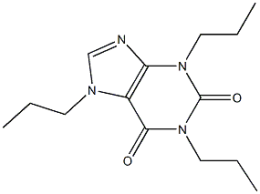 1,3,7-TRIPROPYLXANTHINE 结构式