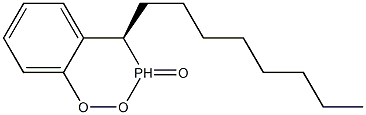 (R,S)-OCTYLBENZODIOXAPHOSPHORINOXIDE 结构式