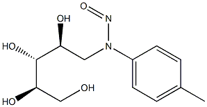 N-NITROSO-N-PARA-METHYLPHENYL-D-XYLOSYLAMINE 结构式