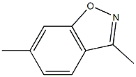 3,6-DIMETHYL-1,2-BENZISOXAZOLE 结构式