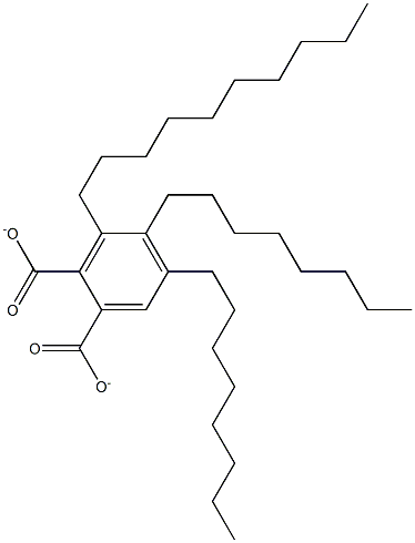 DI-N-OCTYL-N-DECYLPHTHALATE 结构式
