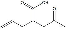 4-PENTENOICACID,2-OXOPROPYL- 结构式