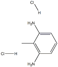 TOLUENE-2,6-DIAMINE,DIHYDROCHLORIDE 结构式