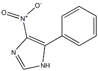 IMIDAZOLE,4-NITRO-5-PHENYL- 结构式