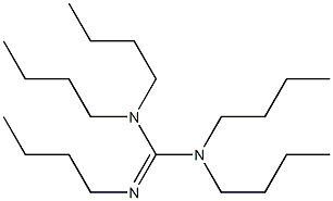 PENTABUTYLGUANIDINE 结构式