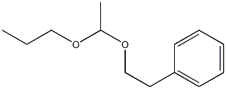 1-(2-PHENYLETHOXY)-1-PROPOXYETHANE 结构式