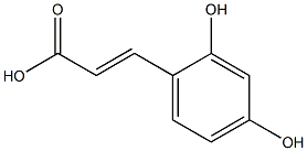 2-HYDROXY-COUMARICACID 结构式