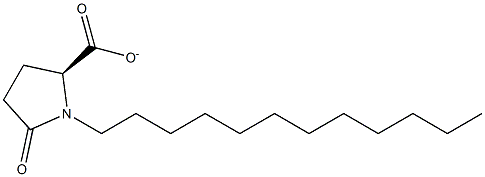 DODECYL-L-PYROGLUTAMATE 结构式