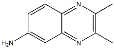 6-AMINO-2,3-DIMETHYLQUINOXALINE 结构式