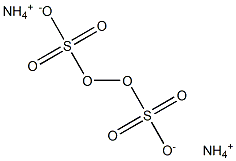 AMMONIUM PERSULPHATE 98.5% 结构式