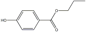 丙基对-羟基苯甲酸钠 结构式