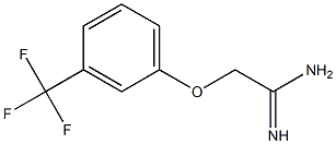 2-(3-TRIFLUOROMETHYLPHENOXY)ACETAMIDINE 结构式