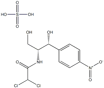 硫酸氯霉素 结构式