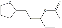 1-(2-Tetrahydrofuryl)-3-acetoxypentane 结构式