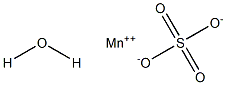 Manganese-sulfate H2O 结构式